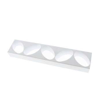MOULE PLASTIQUE RAPIDE GATEAUX OVALES 85X50 MM